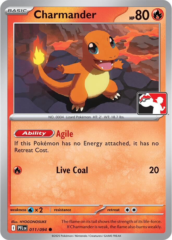 Charmander (011/094) [Prize Pack Series Nine] - The Mythic Store | 24h Order Processing