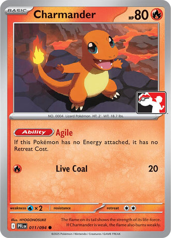 Charmander (011/094) [Prize Pack Series Nine] - The Mythic Store | 24h Order Processing