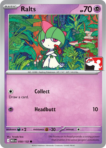 Ralts (058/132) [Prize Pack Series Nine] - The Mythic Store | 24h Order Processing