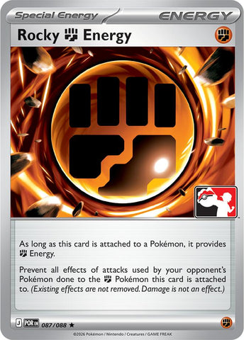 Rocky Fighting Energy (087/088) [Prize Pack Series Nine] - The Mythic Store | 24h Order Processing