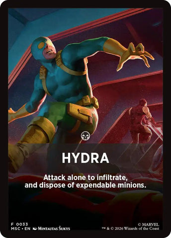 Hydra Theme Card [Marvel Super Heroes Commander] - The Mythic Store | 24h Order Processing