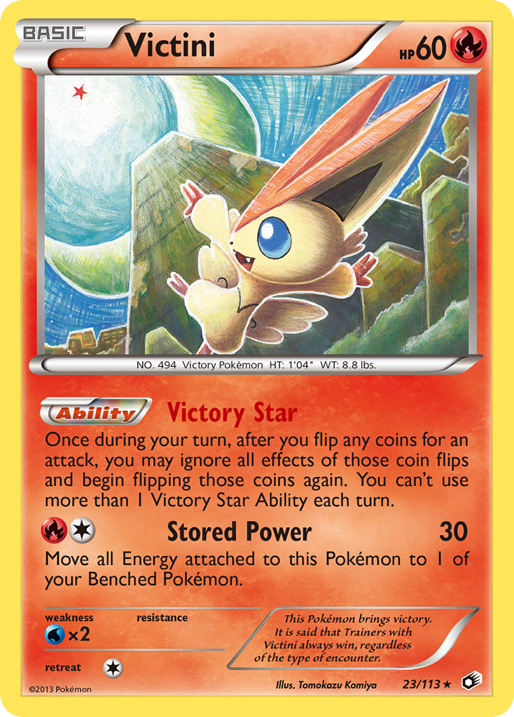 Victini (23/113) [Black & White: Legendary Treasures] - The Mythic Store | 24h Order Processing