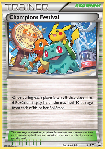 Champions Festival (XY176) [XY: Black Star Promos] - The Mythic Store | 24h Order Processing
