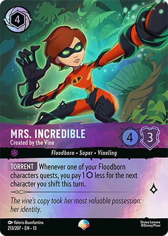 Mrs. Incredible - Created by the Vine (Epic) (213/204) [Attack of the Vine!] - The Mythic Store | 24h Order Processing