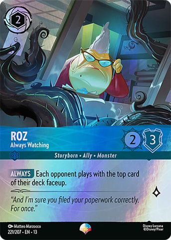 Roz - Always Watching (Epic) (221/204) [Attack of the Vine!] - The Mythic Store | 24h Order Processing