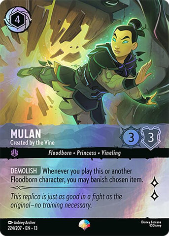 Mulan - Created by the Vine (Epic) (224/204) [Attack of the Vine!] - The Mythic Store | 24h Order Processing