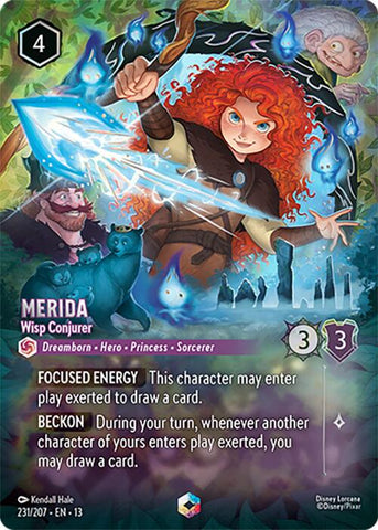 Merida - Wisp Conjurer (Enchanted) (231/204) [Attack of the Vine!] - The Mythic Store | 24h Order Processing