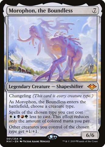 Morophon, the Boundless (Promo Pack) [Modern Horizons Promos] - The Mythic Store | 24h Order Processing