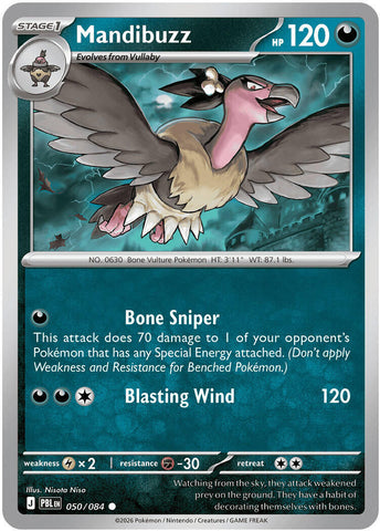 Mandibuzz (050/084) [Mega Evolution: Pitch Black] - The Mythic Store | 24h Order Processing