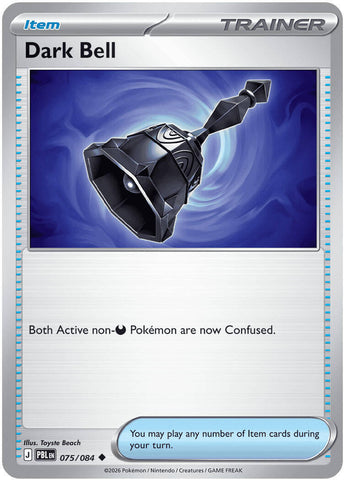Dark Bell (075/084) [Mega Evolution: Pitch Black] - The Mythic Store | 24h Order Processing