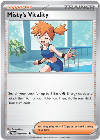 Misty's Vitality (080/084) [Mega Evolution: Pitch Black] - The Mythic Store | 24h Order Processing