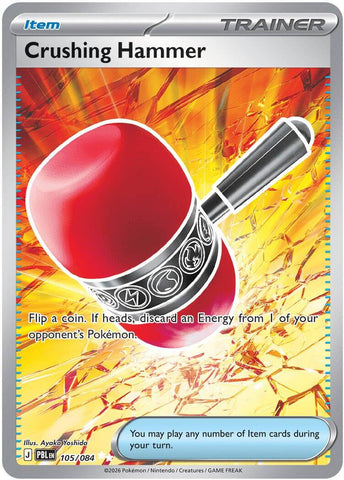 Crushing Hammer (105/084) [Mega Evolution: Pitch Black] - The Mythic Store | 24h Order Processing