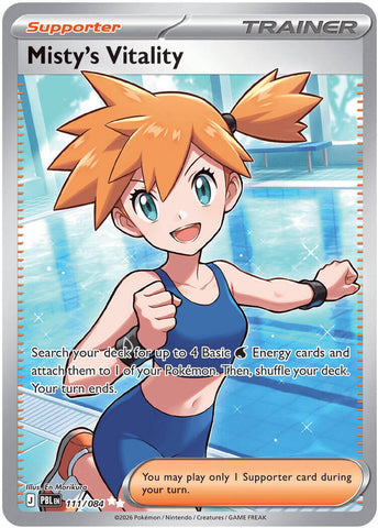 Misty's Vitality (111/084) [Mega Evolution: Pitch Black] - The Mythic Store | 24h Order Processing