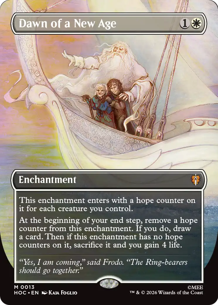 Dawn of a New Age (Borderless) [The Hobbit: Eternal-Legal] - The Mythic Store | 24h Order Processing