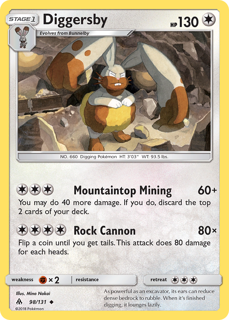 Diggersby (98/131) [Sun & Moon: Forbidden Light] - The Mythic Store | 24h Order Processing