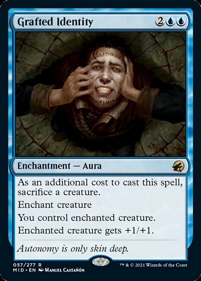 Grafted Identity [Innistrad: Midnight Hunt] - The Mythic Store | 24h Order Processing