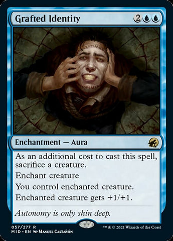 Grafted Identity [Innistrad: Midnight Hunt] - The Mythic Store | 24h Order Processing