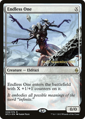 Endless One [Battle for Zendikar Prerelease Promos] - The Mythic Store | 24h Order Processing
