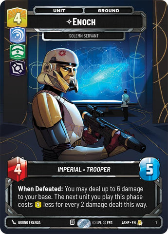 Enoch - Solemn Servant (1) (1) [Ashes of the Empire Weekly Play Promos] - The Mythic Store | 24h Order Processing