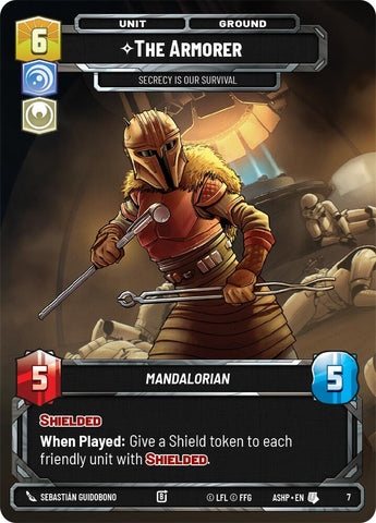 The Armorer - Secrecy is Our Survival (7) (7) [Ashes of the Empire Weekly Play Promos] - The Mythic Store | 24h Order Processing