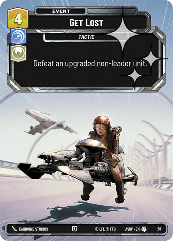 Get Lost (28) (Foil) (28) [Ashes of the Empire Weekly Play Promos] - The Mythic Store | 24h Order Processing