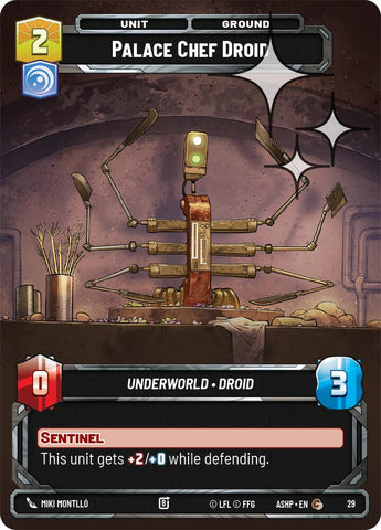 Palace Chef Droid (29) (Foil) (29) [Ashes of the Empire Weekly Play Promos] - The Mythic Store | 24h Order Processing
