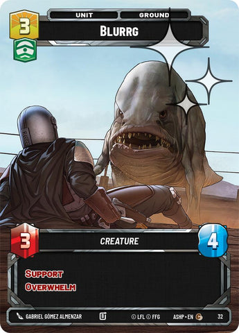 Blurrg (32) (Foil) (32) [Ashes of the Empire Weekly Play Promos] - The Mythic Store | 24h Order Processing