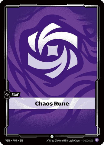 Chaos Rune (R05) [Vendetta] - The Mythic Store | 24h Order Processing