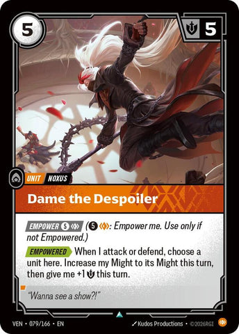 Dame the Despoiler (079/166) [Vendetta] - The Mythic Store | 24h Order Processing