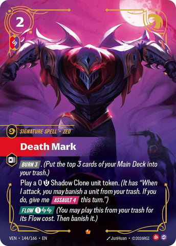 Death Mark (144/166) [Vendetta] - The Mythic Store | 24h Order Processing