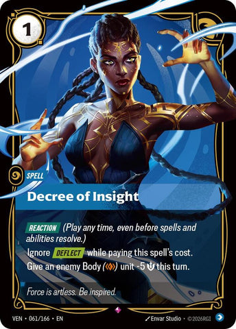 Decree of Insight (061/166) [Vendetta] - The Mythic Store | 24h Order Processing