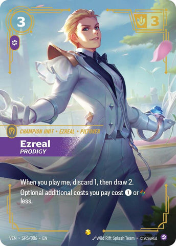 Ezreal, Prodigy (SP5/006) [Vendetta] - The Mythic Store | 24h Order Processing