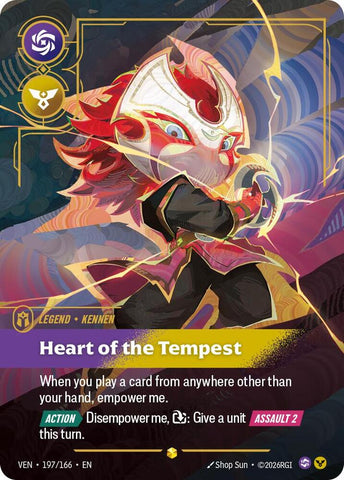 Yordle, Kennen - Heart of the Tempest (Overnumbered) (197/166) [Vendetta] - The Mythic Store | 24h Order Processing