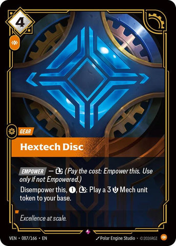 Hextech Disc (087/166) [Vendetta] - The Mythic Store | 24h Order Processing