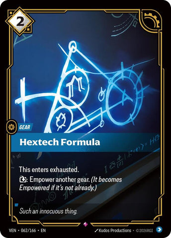 Hextech Formula (062/166) [Vendetta] - The Mythic Store | 24h Order Processing