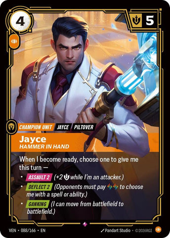 Jayce, Hammer in Hand (088/166) [Vendetta] - The Mythic Store | 24h Order Processing