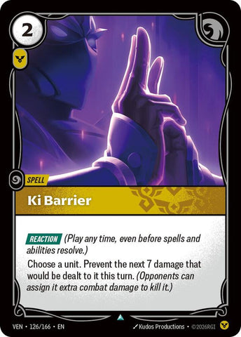 Ki Barrier (126/166) [Vendetta] - The Mythic Store | 24h Order Processing