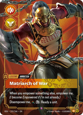 Ambessa - Matriarch of War (153/166) [Vendetta] - The Mythic Store | 24h Order Processing