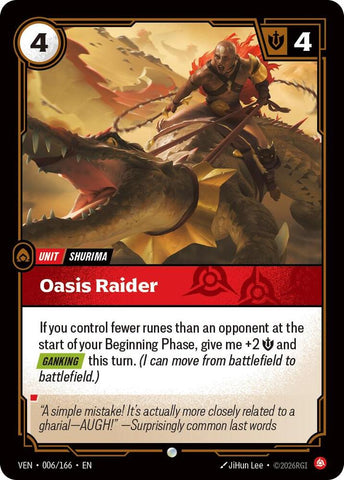 Oasis Raider (006/166) [Vendetta] - The Mythic Store | 24h Order Processing