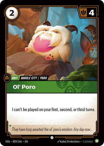Ol' Poro (029/166) [Vendetta] - The Mythic Store | 24h Order Processing