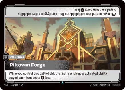Piltovan Forge (161/166) [Vendetta] - The Mythic Store | 24h Order Processing