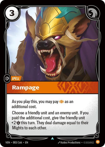 Rampage (083/166) [Vendetta] - The Mythic Store | 24h Order Processing