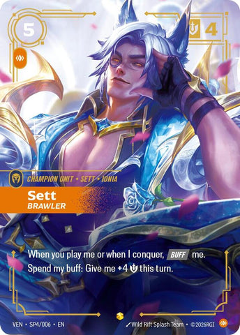 Sett, Brawler (SP4/006) [Vendetta] - The Mythic Store | 24h Order Processing