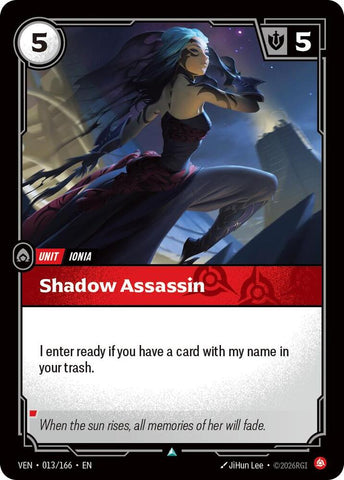Shadow Assassin (013/166) [Vendetta] - The Mythic Store | 24h Order Processing