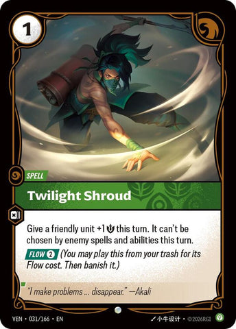 Twilight Shroud (031/166) [Vendetta] - The Mythic Store | 24h Order Processing