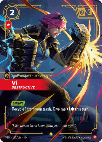 Vi, Destructive (167/166) [Vendetta] - The Mythic Store | 24h Order Processing
