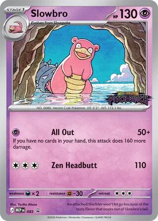 Slowbro (083) (Pitch Black Stamped) [Mega Evolution Promo] - The Mythic Store | 24h Order Processing