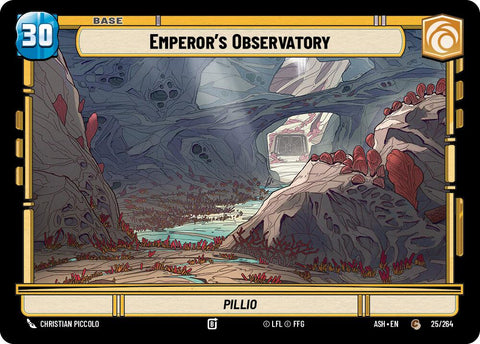 Emperor's Observatory // Shield (25/264 // T03) (25/264 // T03) [Ashes of the Empire] - The Mythic Store | 24h Order Processing
