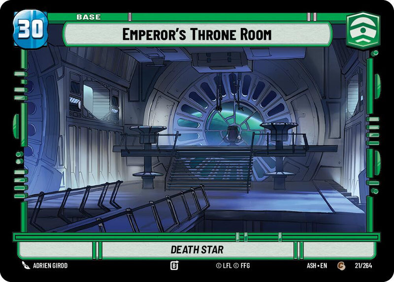 Emperor's Throne Room // Mandalorian (21/264 // T01) (21/264 // T01) [Ashes of the Empire] - The Mythic Store | 24h Order Processing