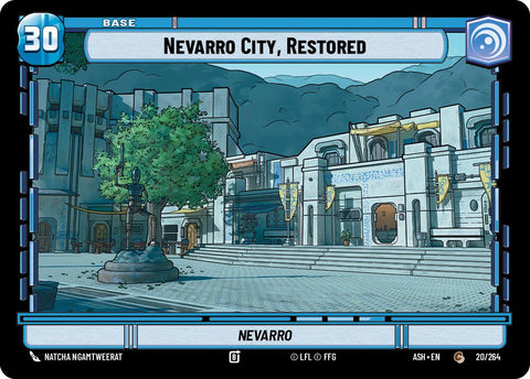 Nevarro City, Restored // Shield (20/264 // T03) (20/264 // T03) [Ashes of the Empire] - The Mythic Store | 24h Order Processing